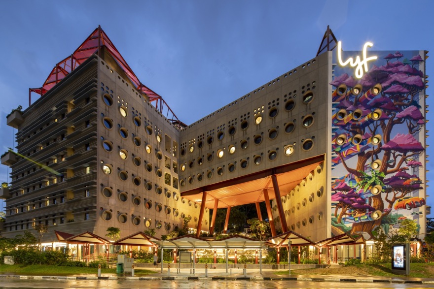 新加坡 lyf OneNorth 共同生活开发建筑丨WOHA-28