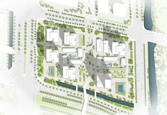 南京金融城二期打造 417 米新地标,绿色峡谷景观成焦点-11