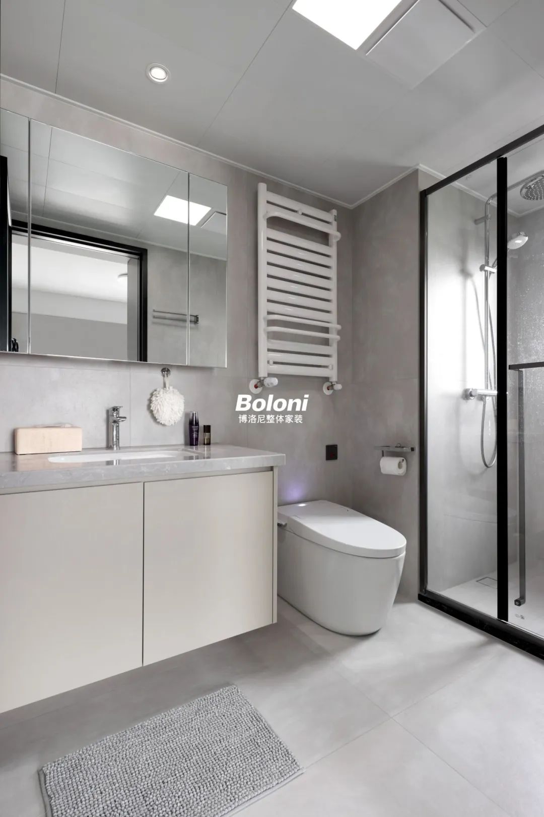 96㎡现代简约实景案例-35