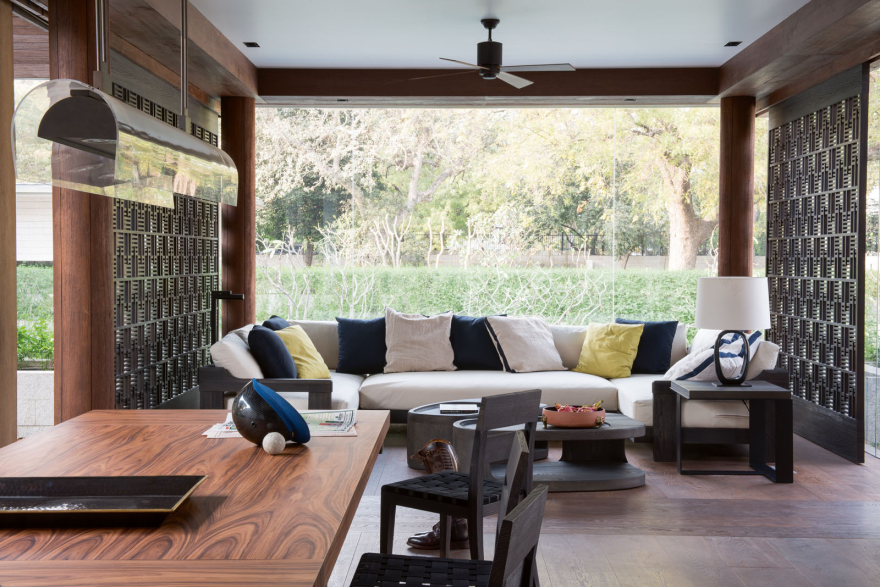 新德里结合现代艺术和法式风情的简约住宅 (Liaigre)Frauke Meyer 设计-10