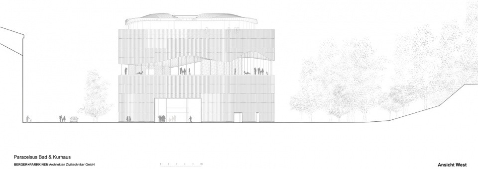 奥地利萨尔茨堡 Paracelsus Bad & Kurhaus 公共浴场 | 景观、可持续性与设计之美-54