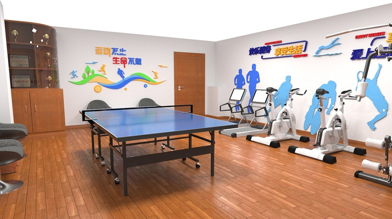 活动室设计案例效果图-1