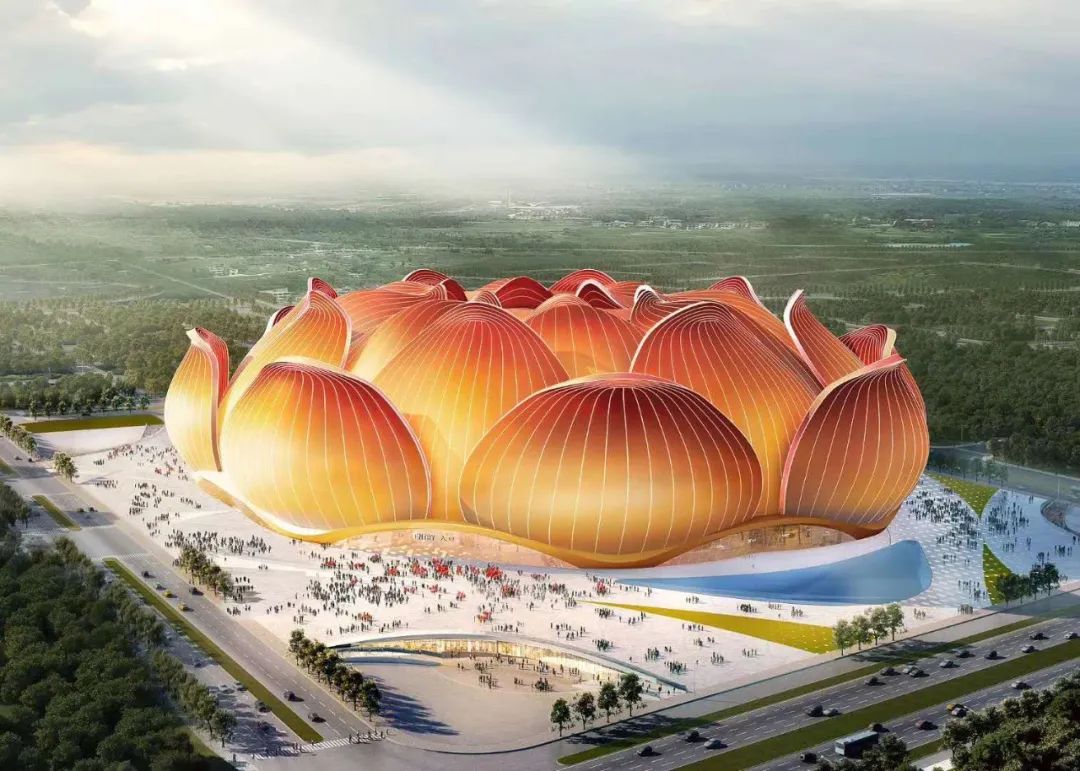 恒大 10 万人足球场“大莲花”设计,凸显中国风-34