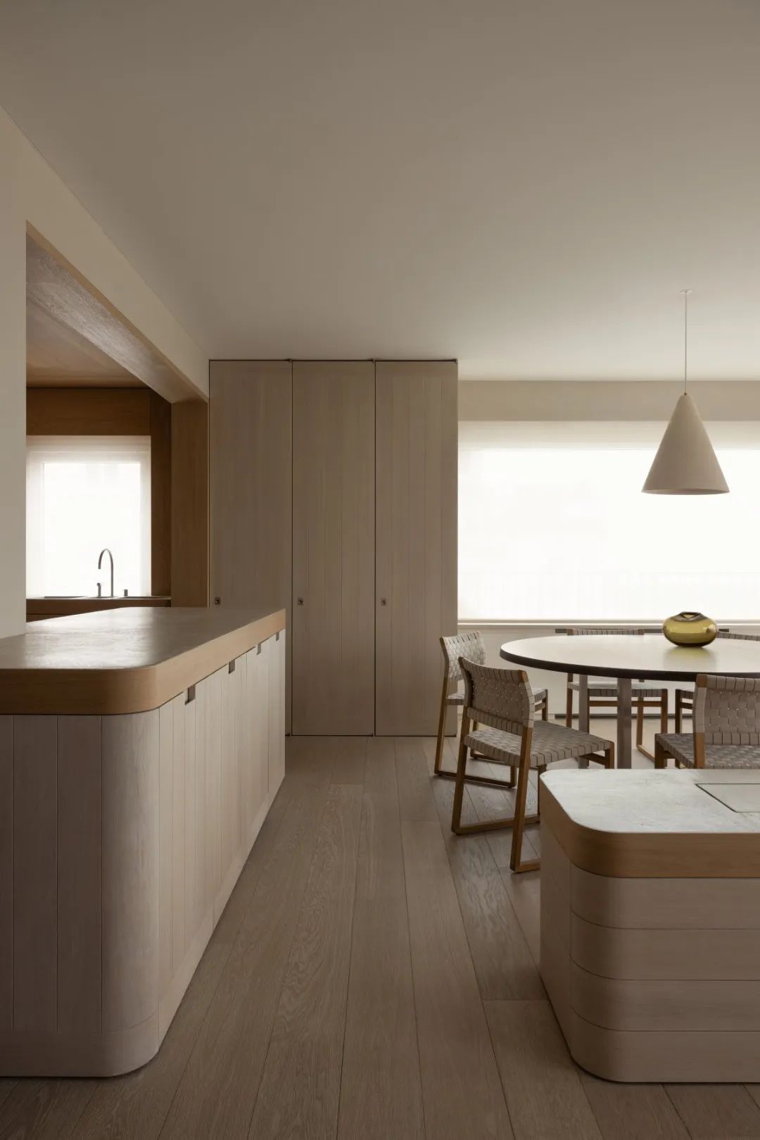 原木极简风四居丨比利时丨比利时建筑工作室Decancq Vercruysse-17