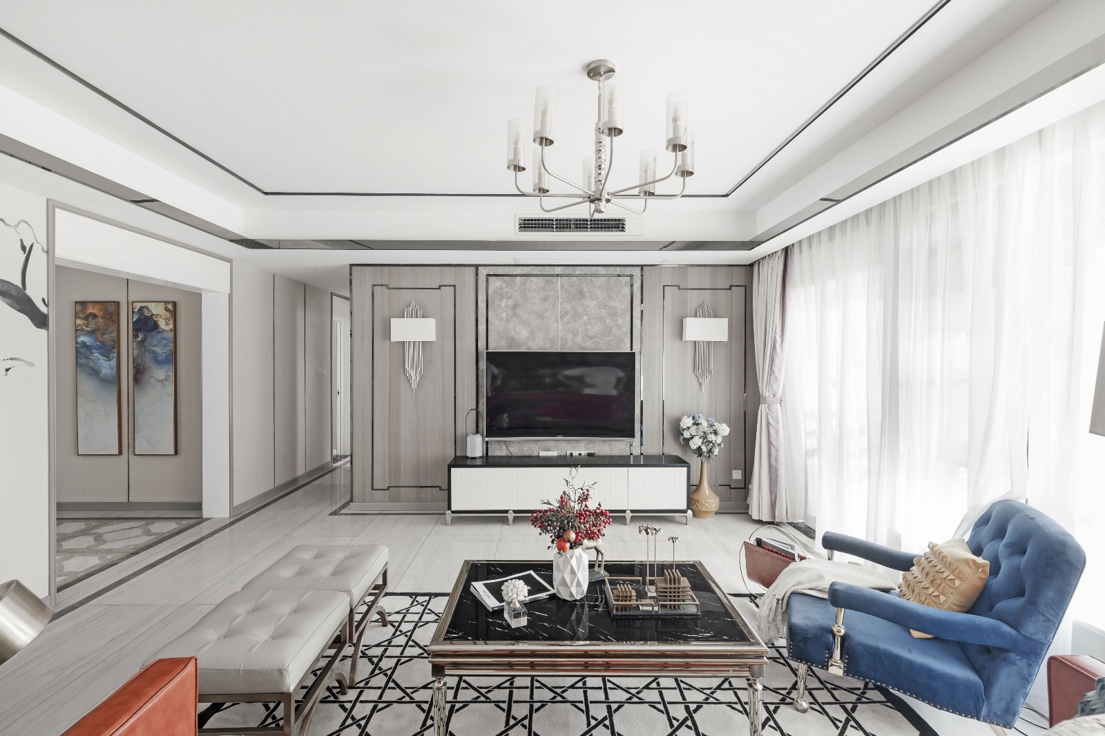 灰色调低调现代住宅,优雅大气的空间感-1
