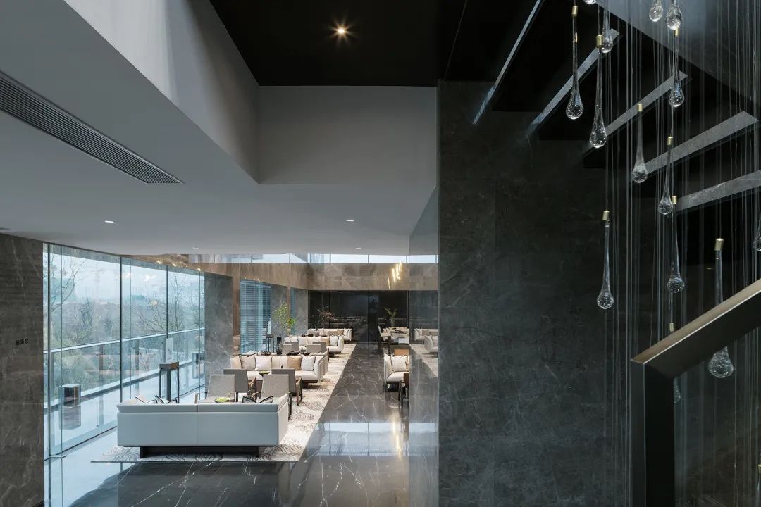 重庆融创文旅城曲水风和销售中心——山城江城,看山听雨-41