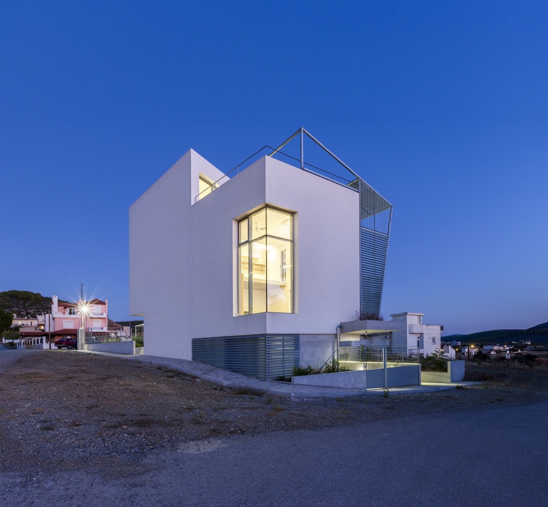 希腊“隐藏十字”住宅-38