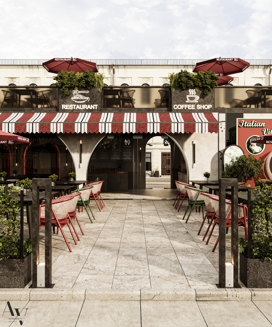 Italian Resurant design(意大利餐厅设计)丨埃及开罗丨archivision staudio(Dina Farouk参与)-33