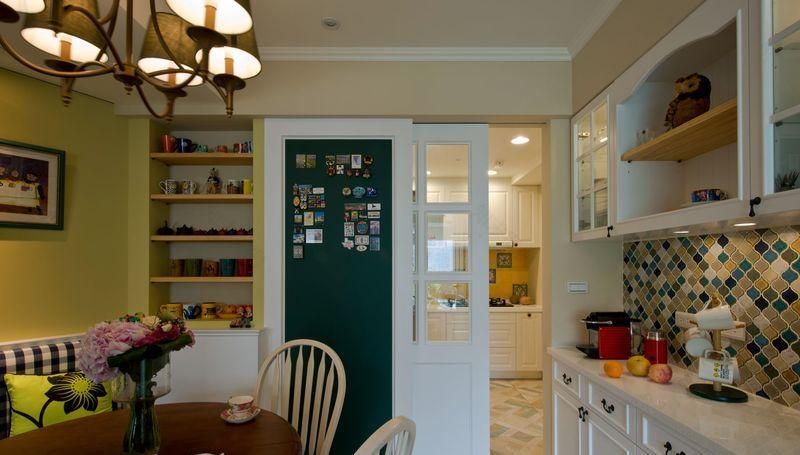北部旧屋翻新,美式乡村风七大缤纷空间-43