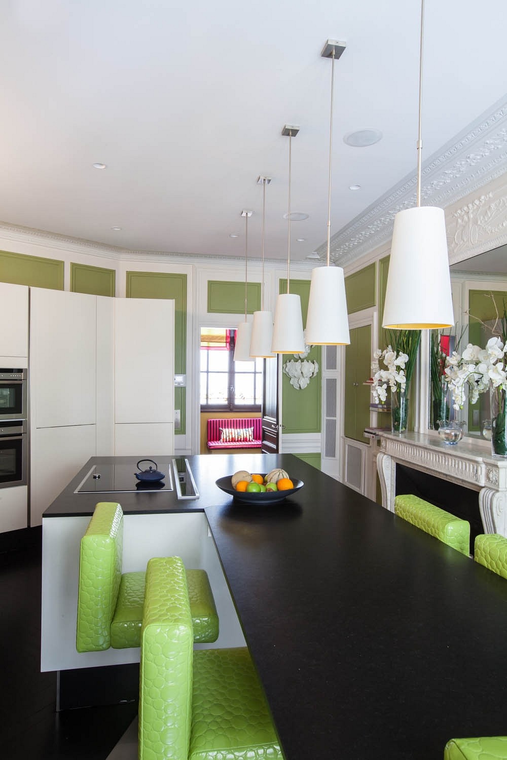 色彩主义设计师 Géraldine Prieur 奥斯曼风格的家丨法国巴黎丨法国色彩主义设计师兼家具设计师 Geraldine Prieur-21