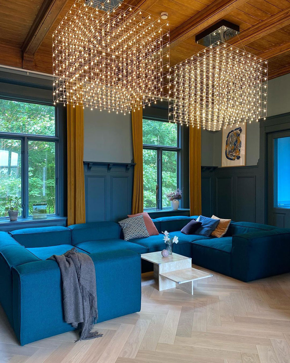 丹麦 19 世纪别墅的彩色复古魅力-10