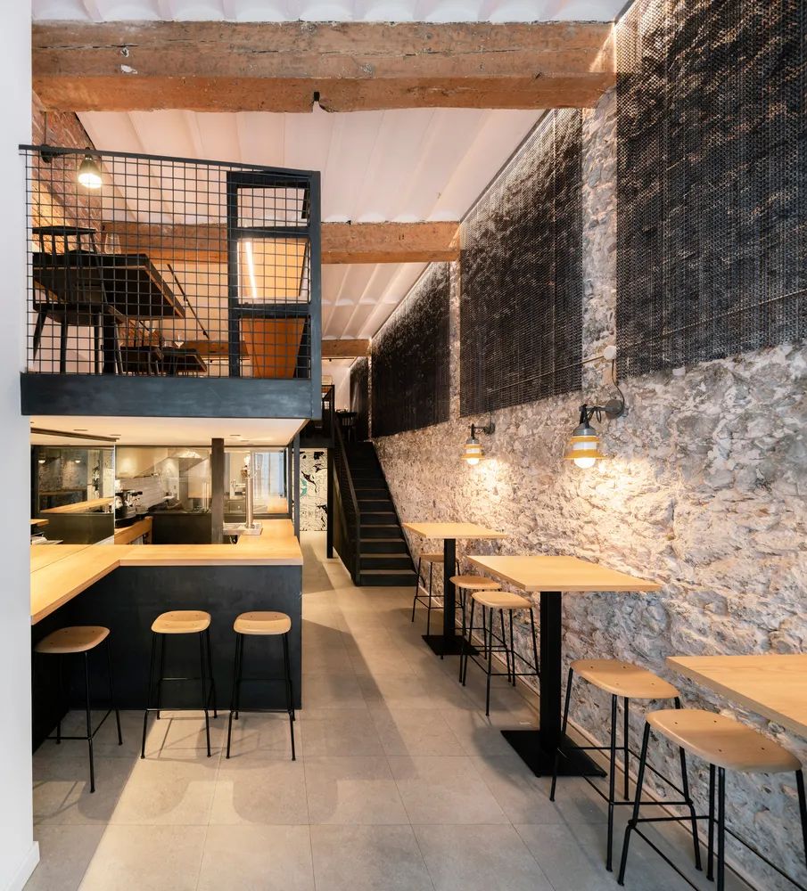 90 秒领略 100m²工业风餐厅设计魅力-30