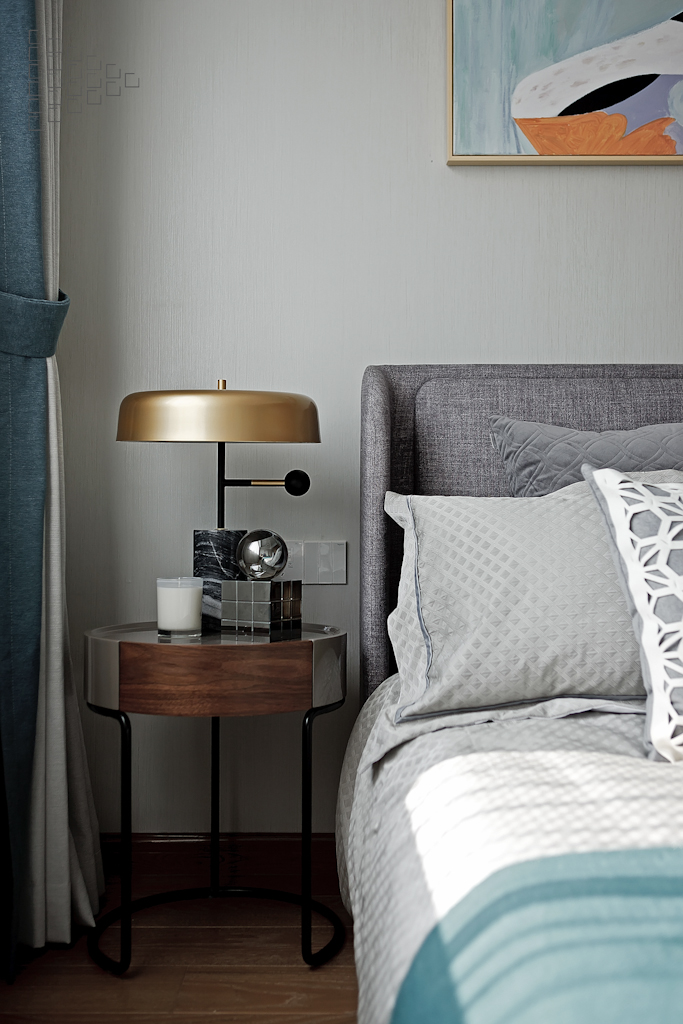 北欧风绿色系招商千岛湖近湖花苑样板房-16