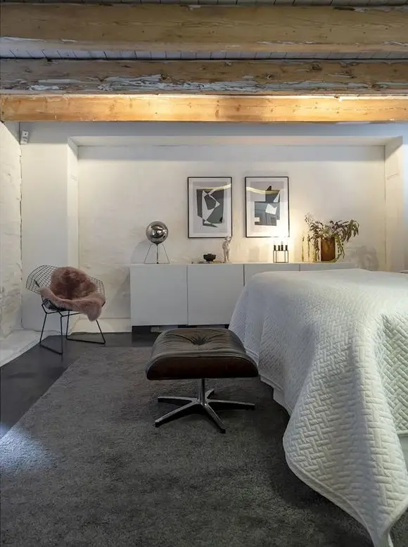 地下室变客厅，独特设计点亮小空间-18