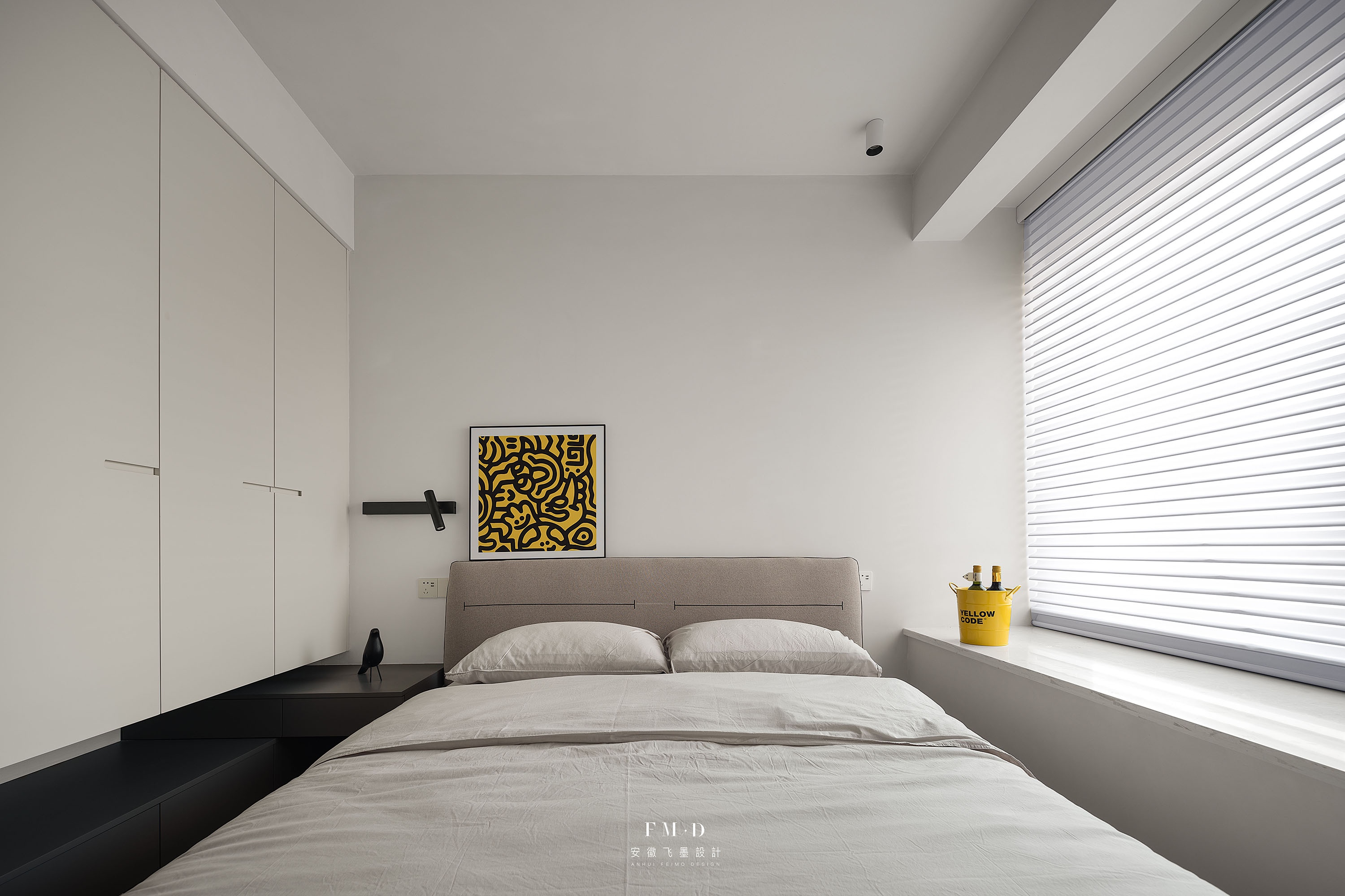 独居男士的130㎡极简风丨中国合肥丨飞墨设计组-42