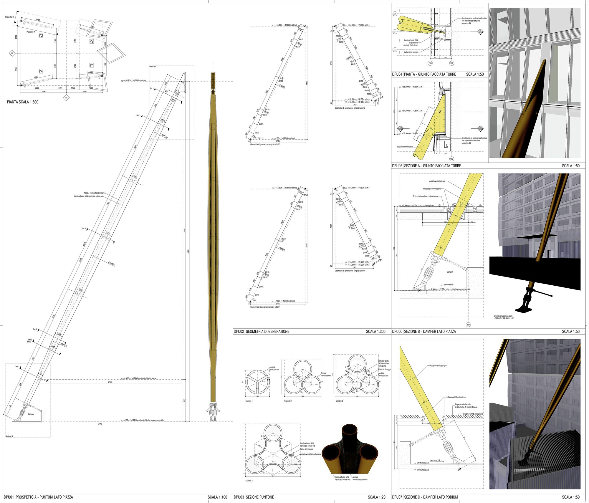 米兰 ALLIANZ 大厦 | 现代城市景观的诠释-59