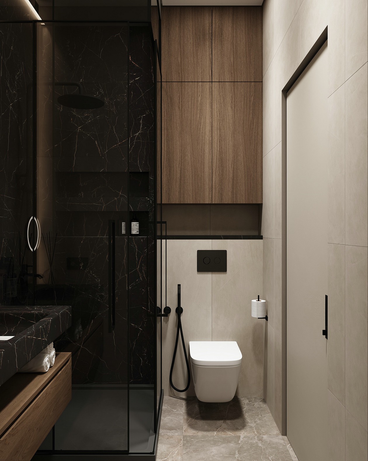 93㎡ 优雅、耐看、灰色系公寓-18