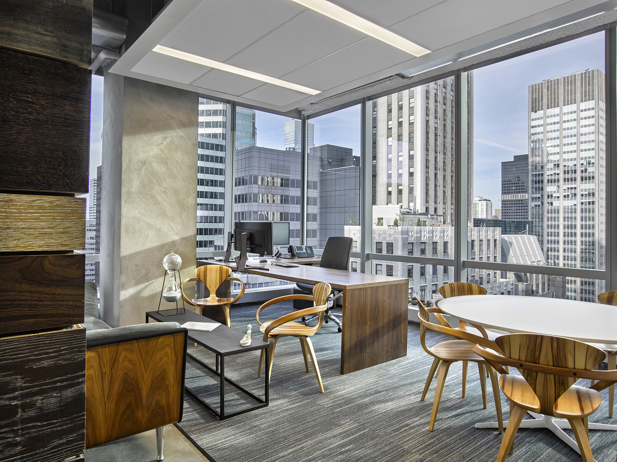 曼哈顿资产管理公司的自然科技办公空间丨美国曼哈顿丨MKDA-15