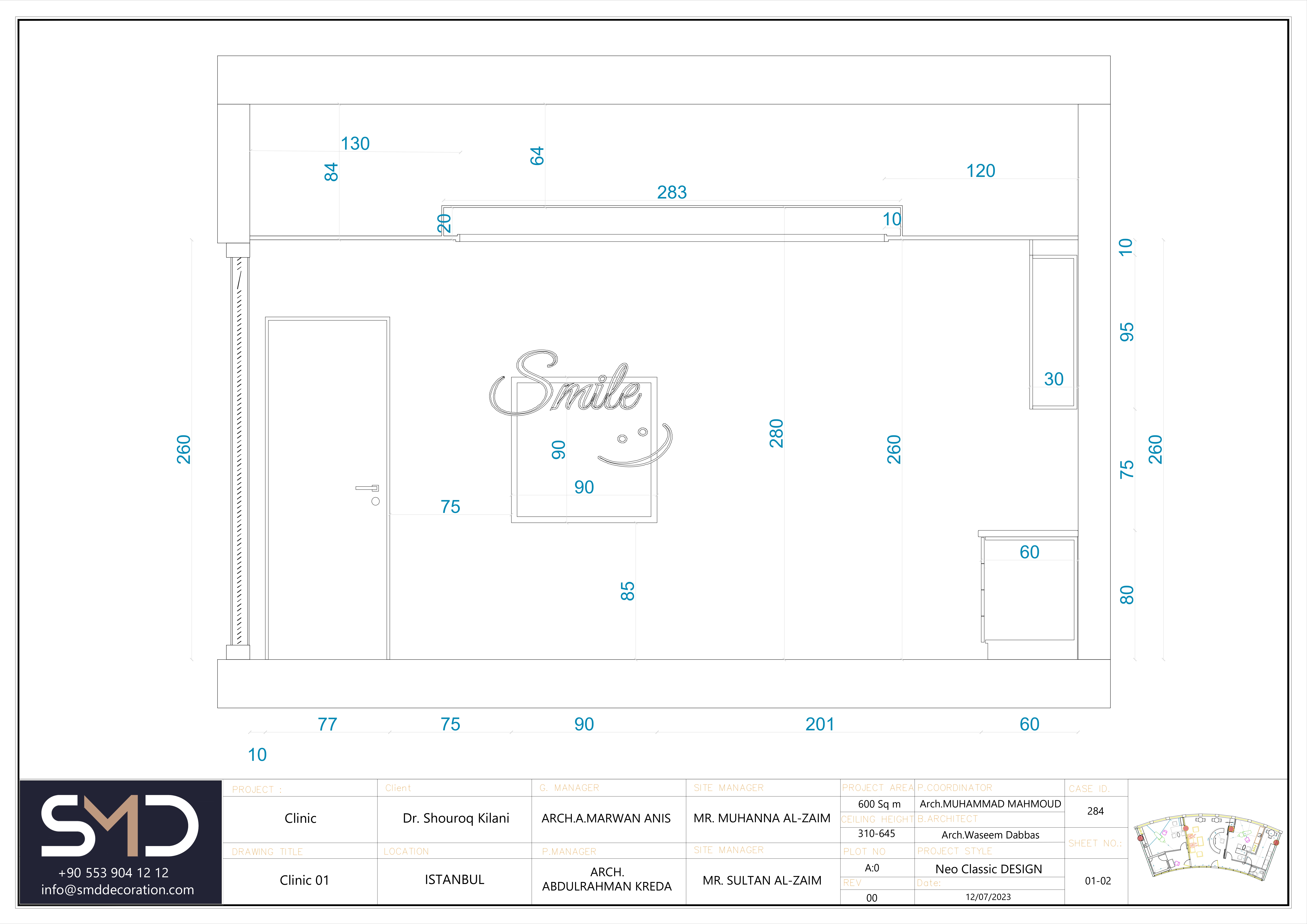 Clinic Shop Drawing-6