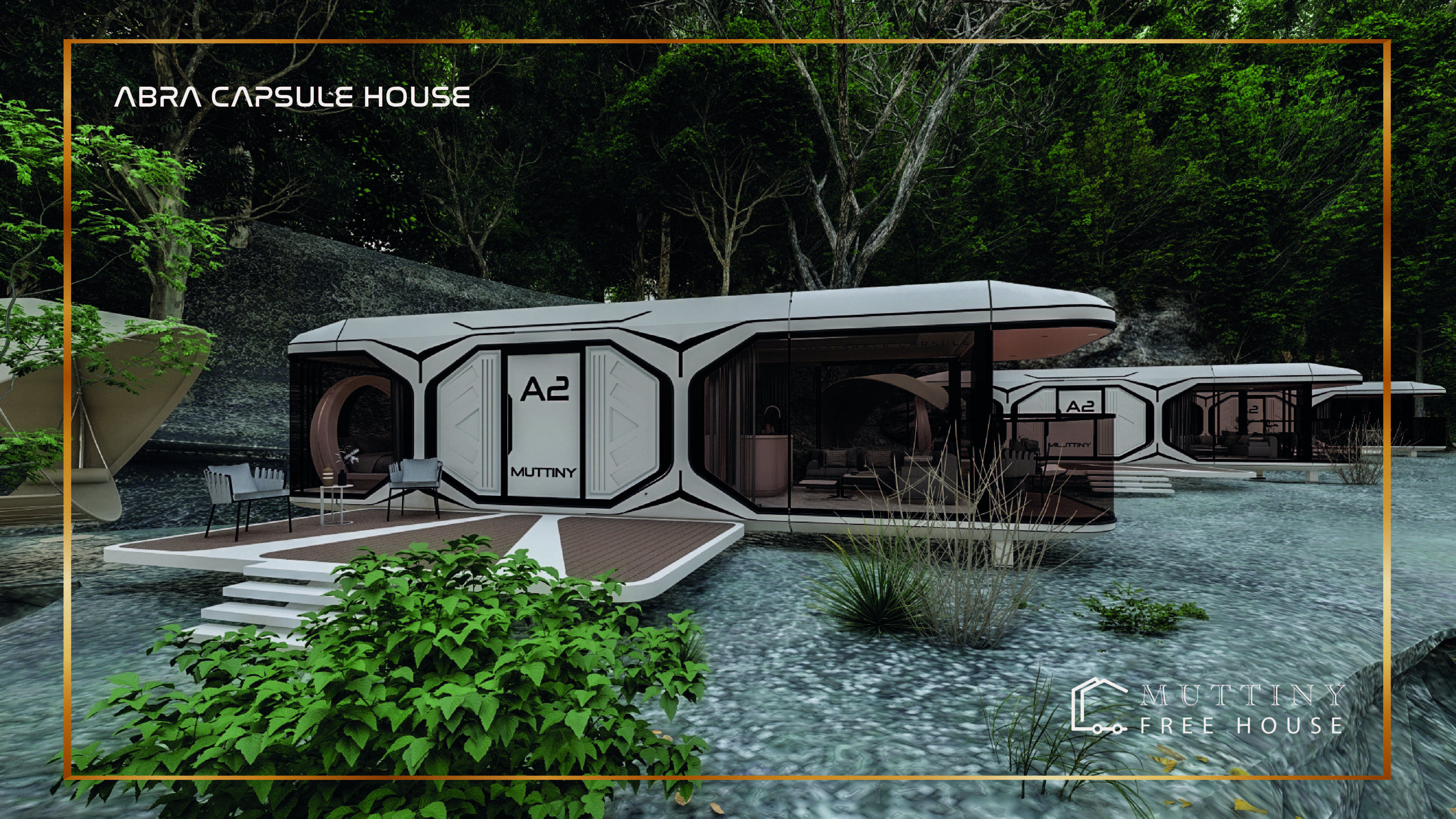 ABRA SPACE CAPSULE - FALLING WATER PROJESİ-1