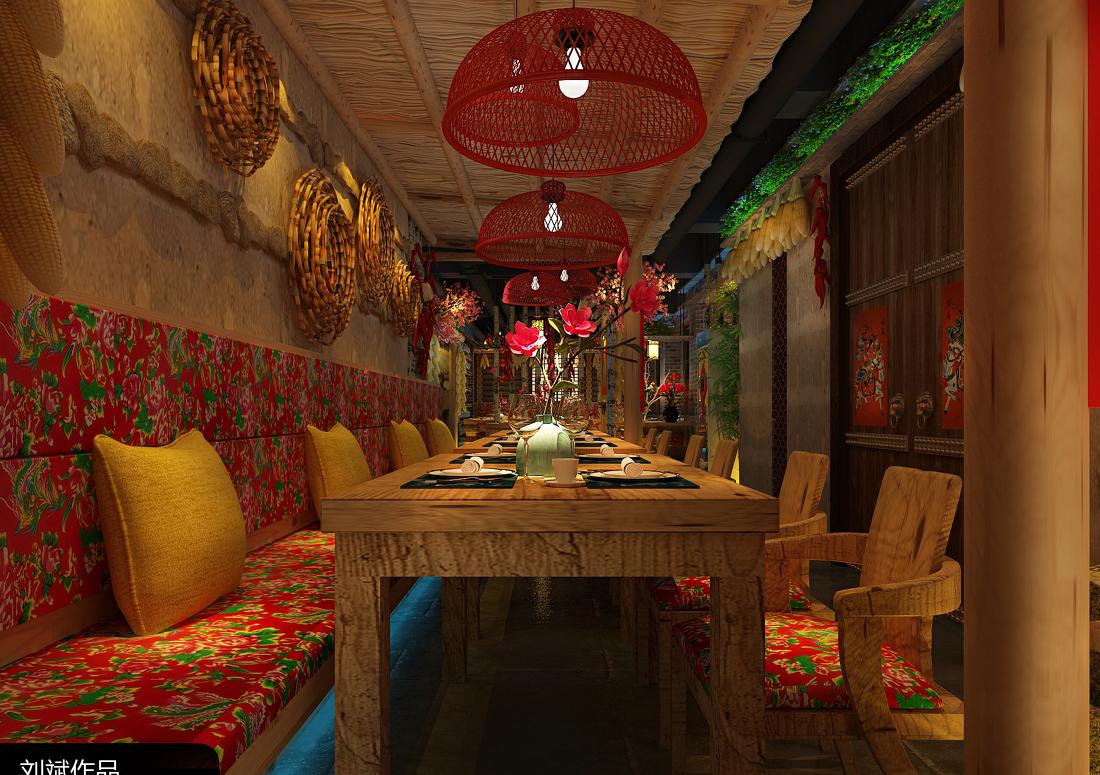 大连福记餐厅设计 | 精致公共空间与卫生间美学-9