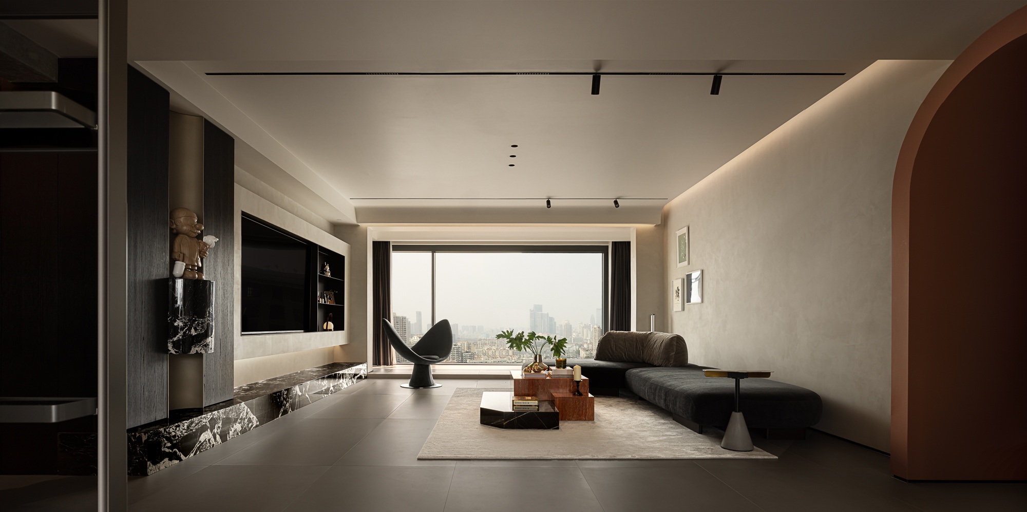 流动的暗夜之光,300平大平层丨中国无锡丨赛维雅空间设计事务所-0