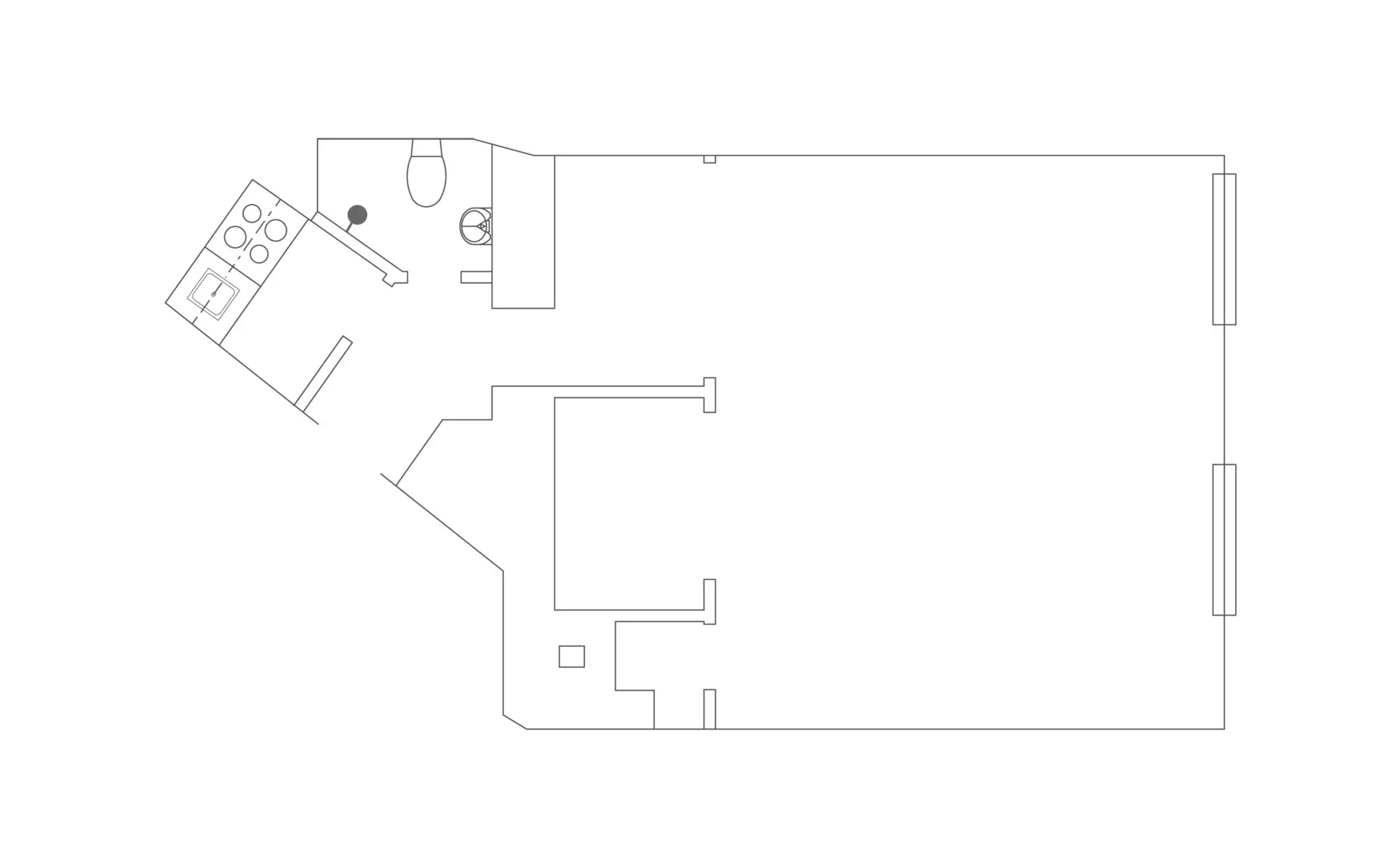 旧建筑中的现代智慧——36 平米巧妙设计公寓-14