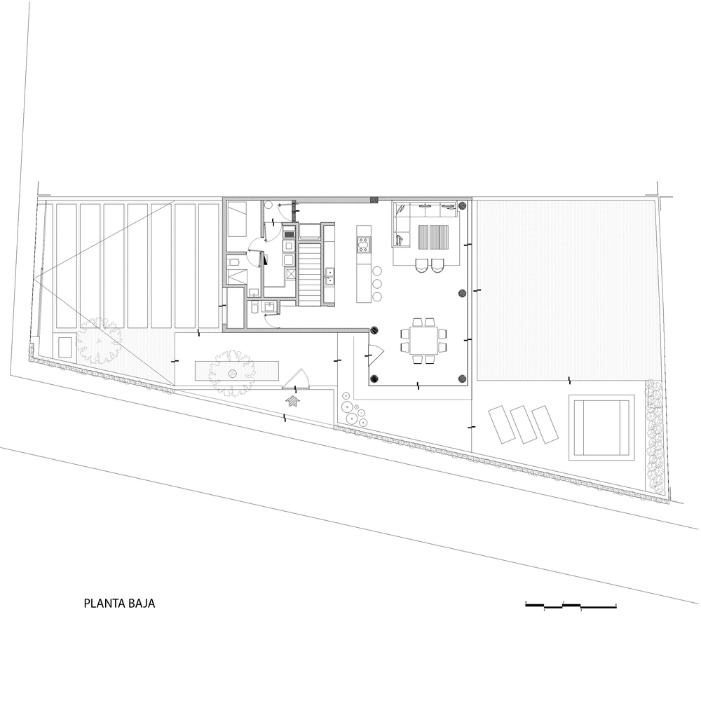 灵活空间满足家庭成长需求的双元素建筑-14
