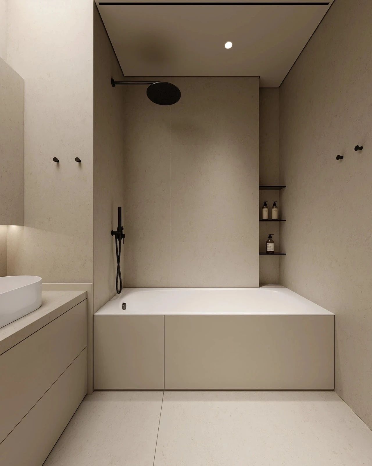 原木系奶油风极简空间loft公寓设计丨URSA STUDIO-54