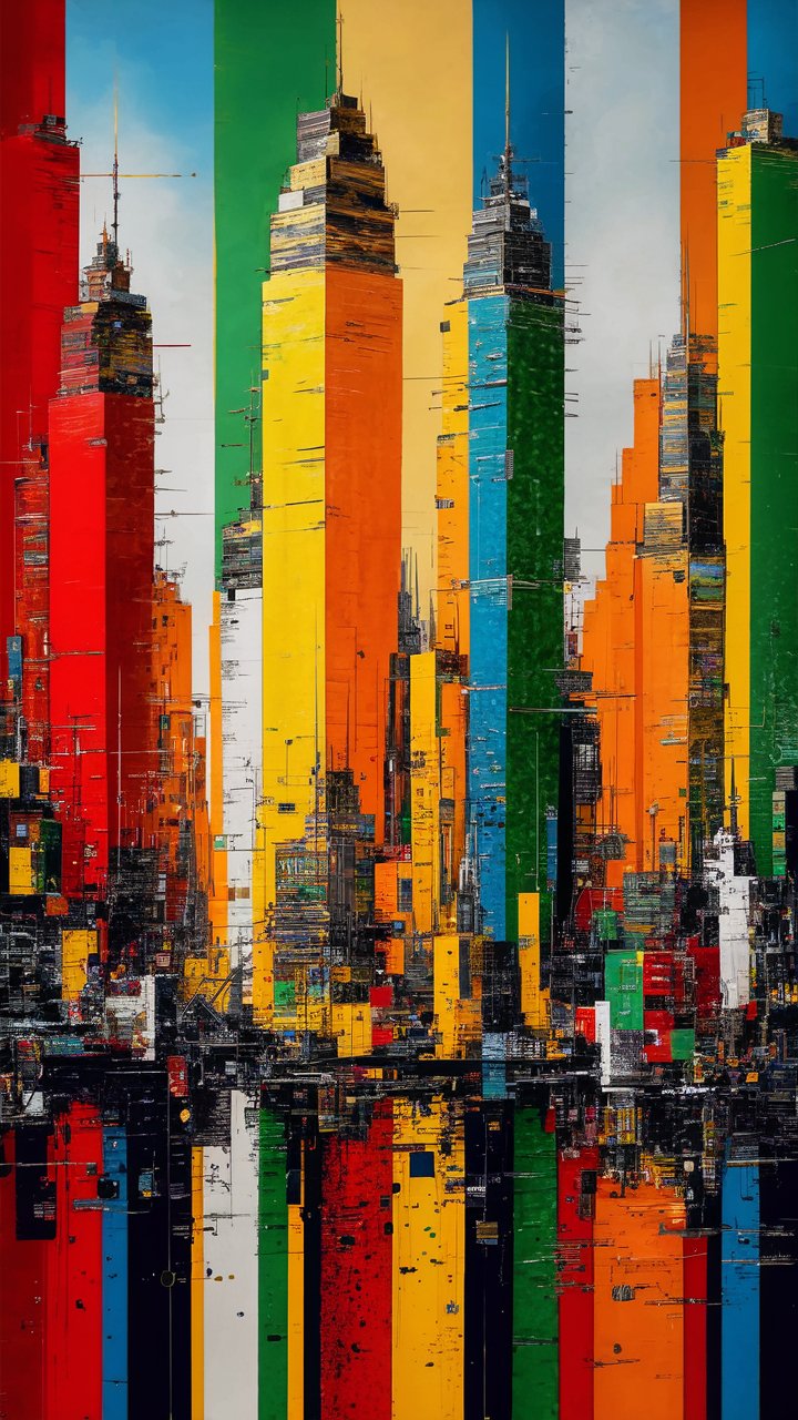 一座城市·色彩人工智能艺术丨Öskar Design Öskar-23