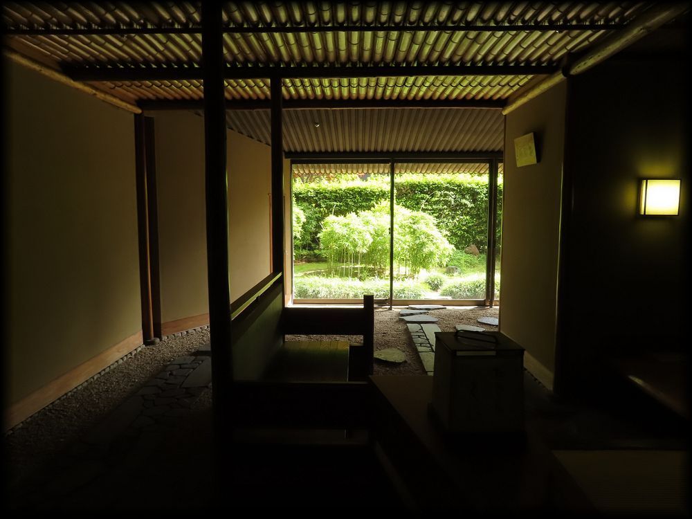 帝国酒店茶室「东光庵」丨日本东京丨村野藤吾-12