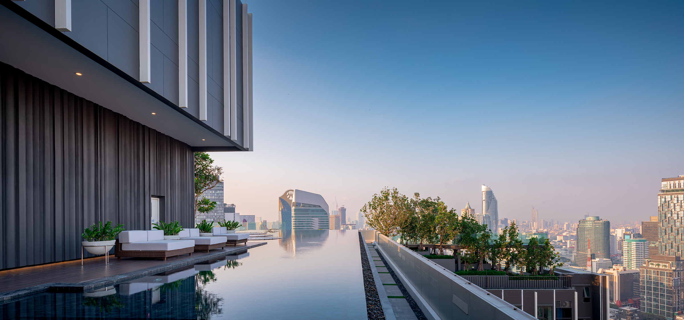 泰国曼谷高层住宅区景观-42