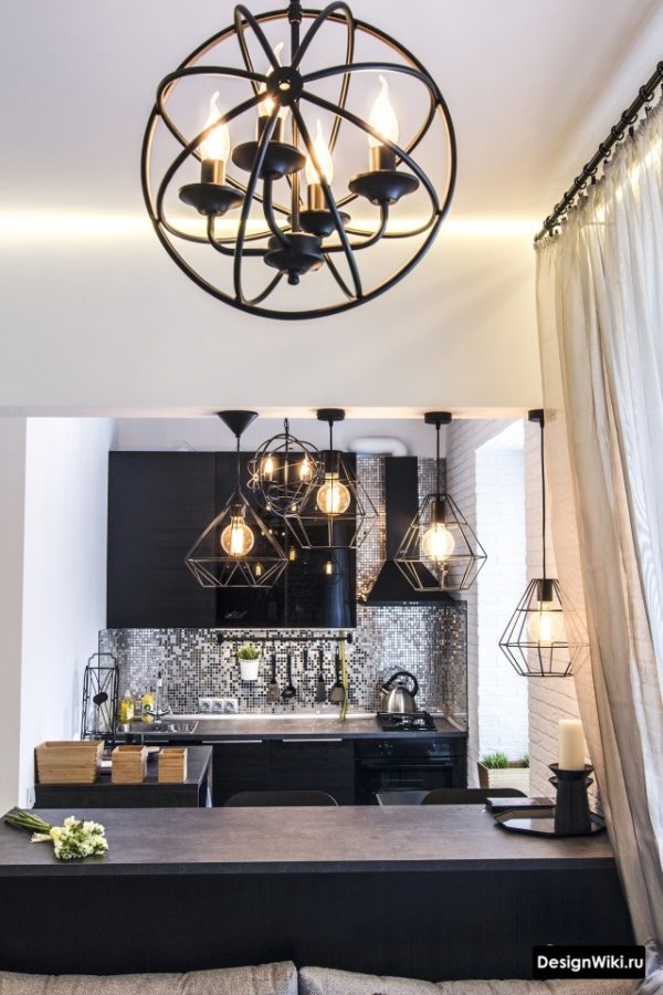 厨房与客厅一体化设计案例-42