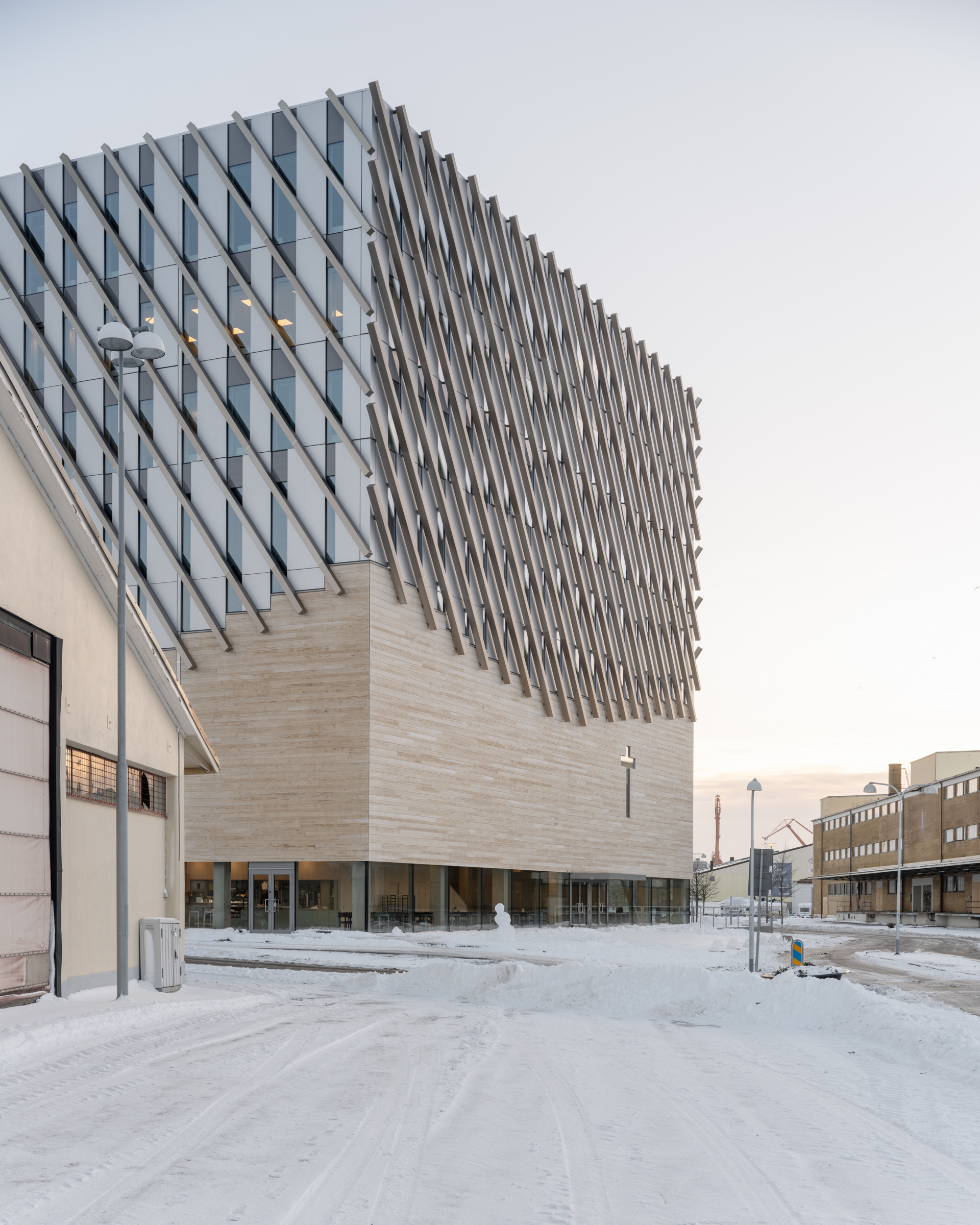 弗赖哈姆教堂丨瑞典丨Elding Oscarson-21