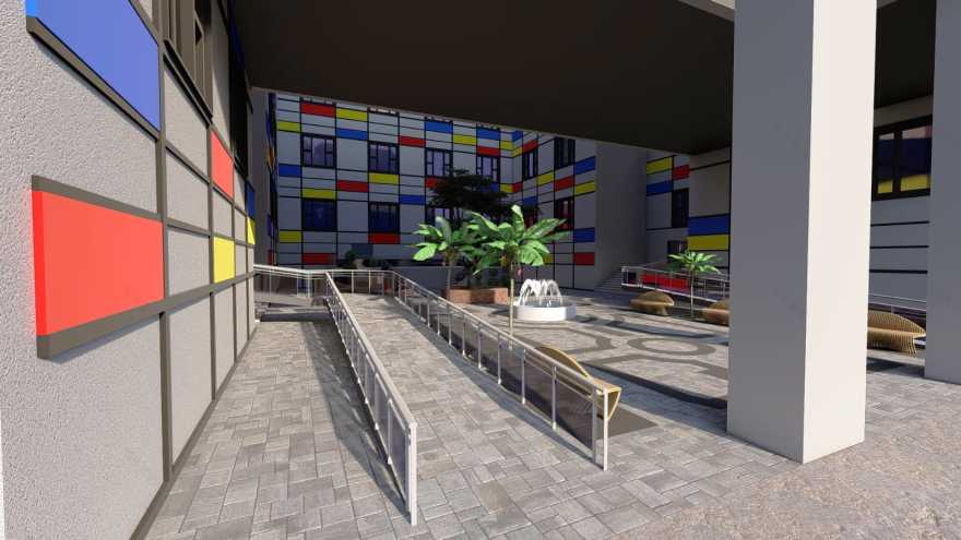 Development of the college of Applied arts building-8