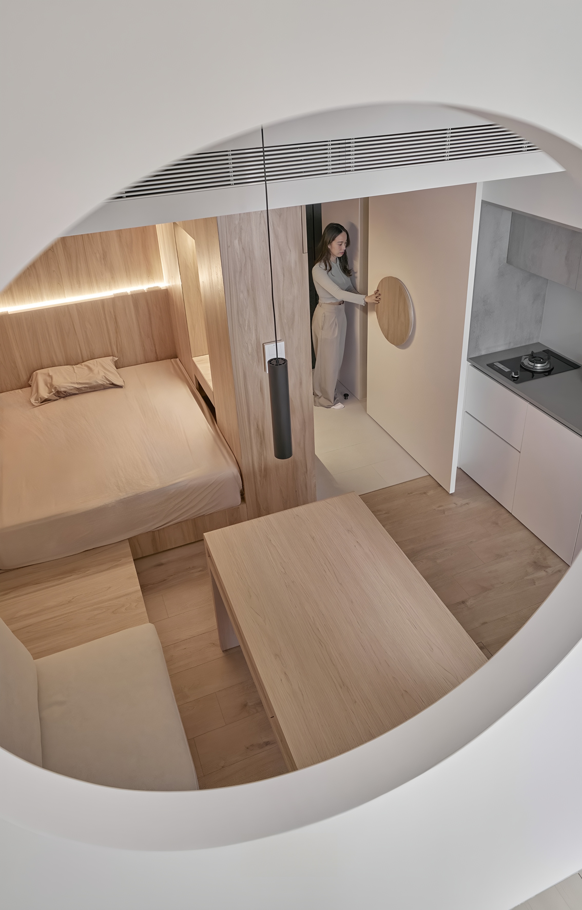 七坪小宅  刚刚好的生活风景丨中国台北丨虫点子设计-34