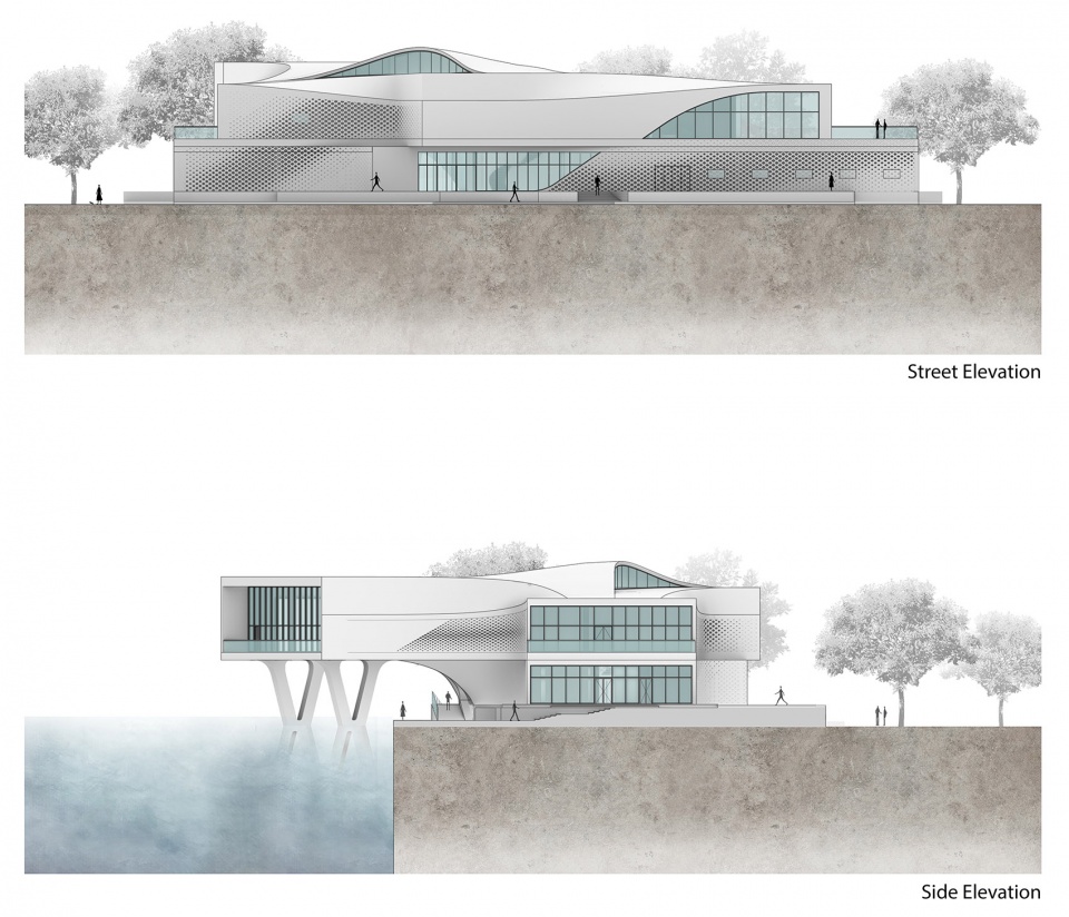 温州瓯江新外滩1·8公里·瓯江光影码头规划丨中国温州丨AntiStatics Architecture非静止建筑设计-63