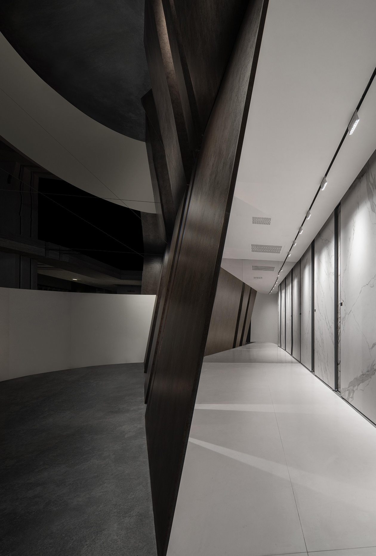 德赛斯岩板展厅丨中国济南丨半舍设计-46