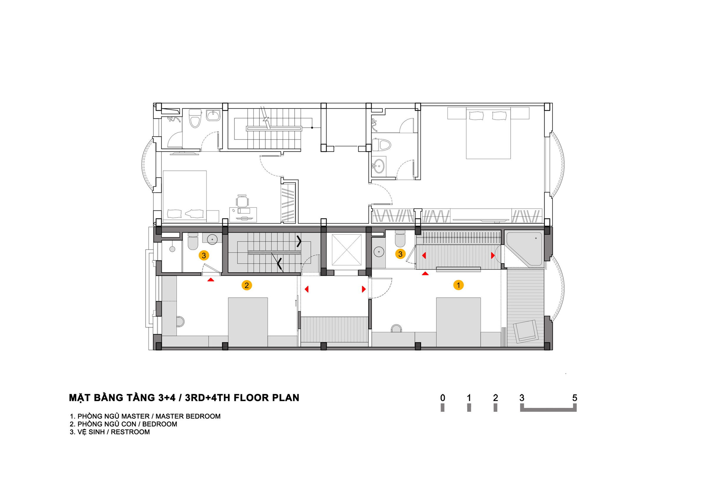 越南河内 TYBOLD HOUSE丨LANDMAK ARCHITECTURE-45