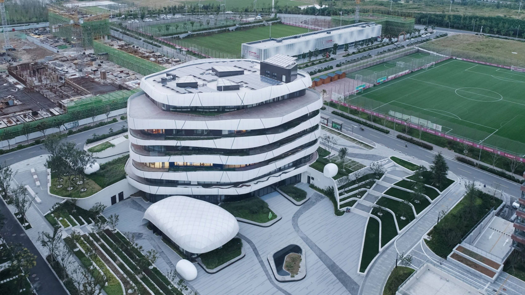 青岛西门子创新中心丨中国青岛丨德国荣恩建筑事务所-3