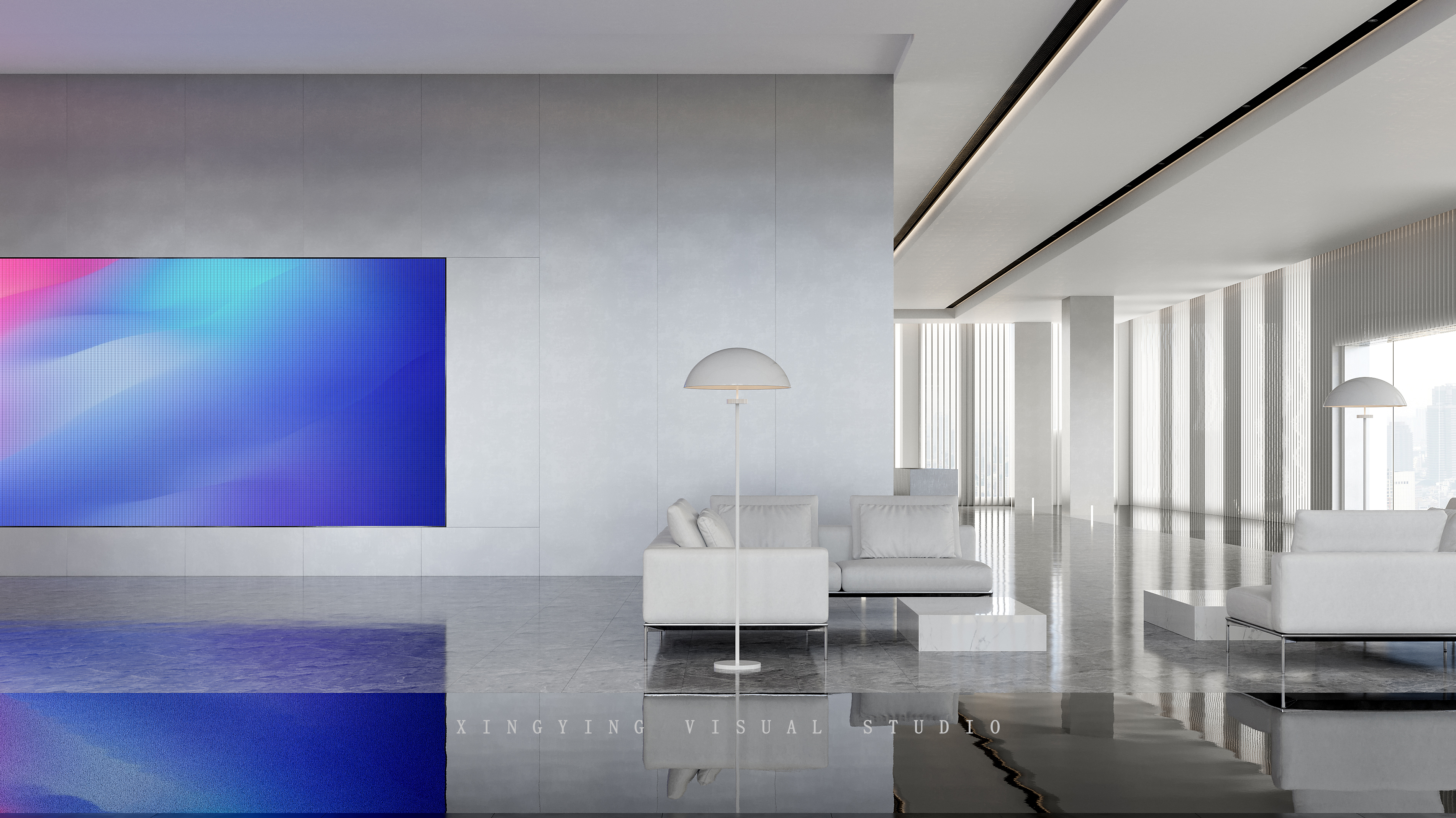 办公空间·CR 渲染-9