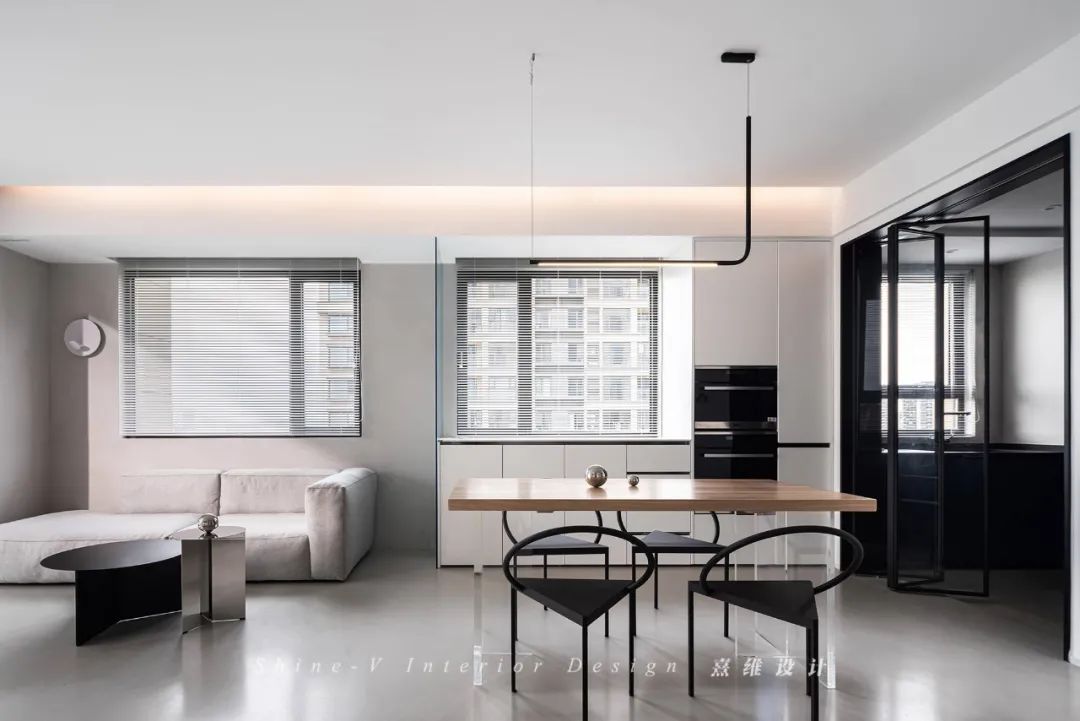 《不繁》极简风格精装房改造，打造空灵静美空间-46