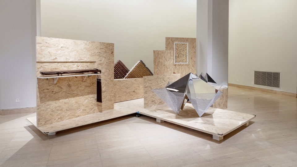 湖北美院百年文献展 | 游牧式展陈设计与可持续展览方案-25