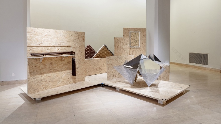 湖北美院百年文献展 | 游牧式展陈设计与可持续展览方案-25