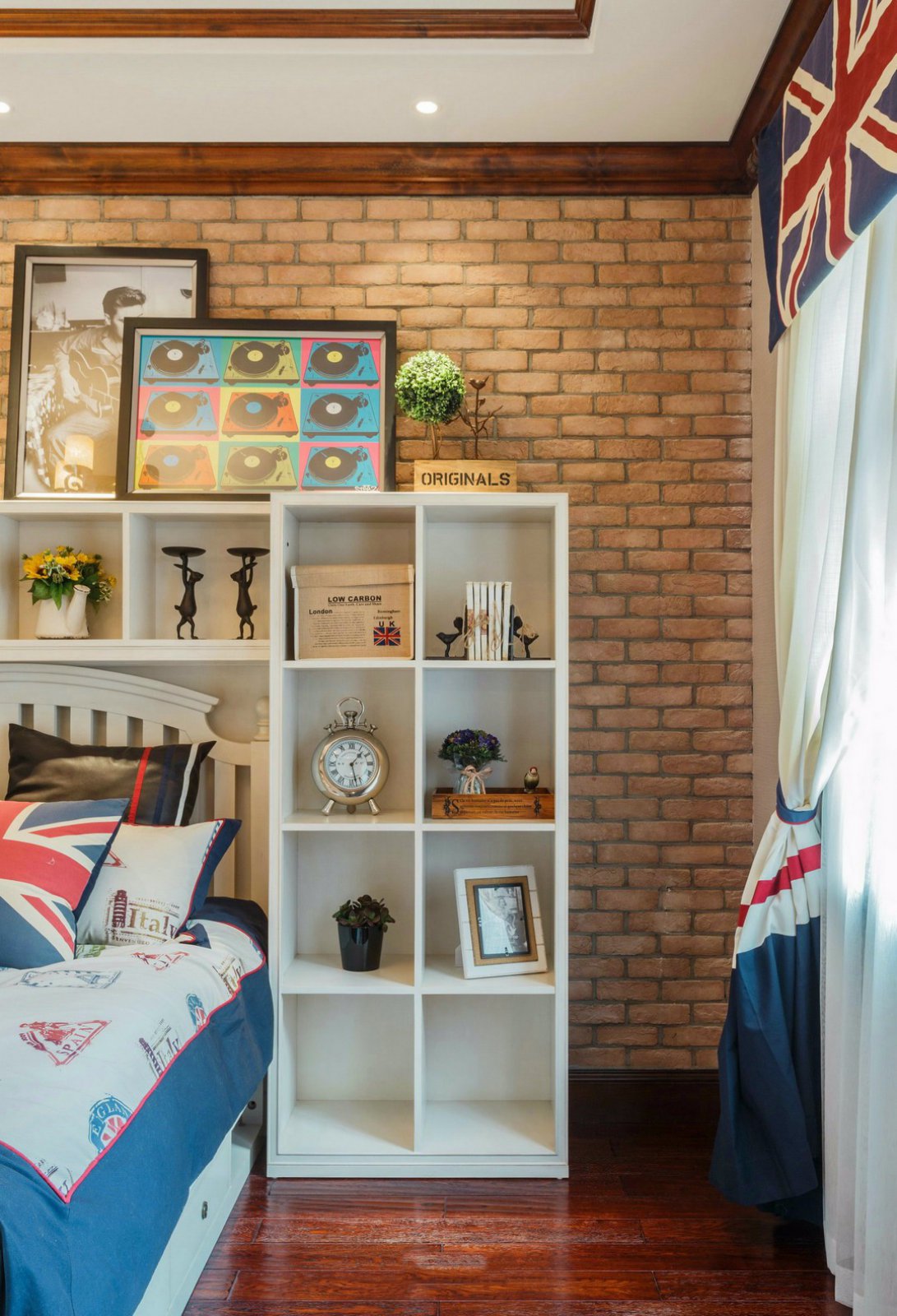 五韵峰 B3 户型美式样板间  瑞祺室内设计-16