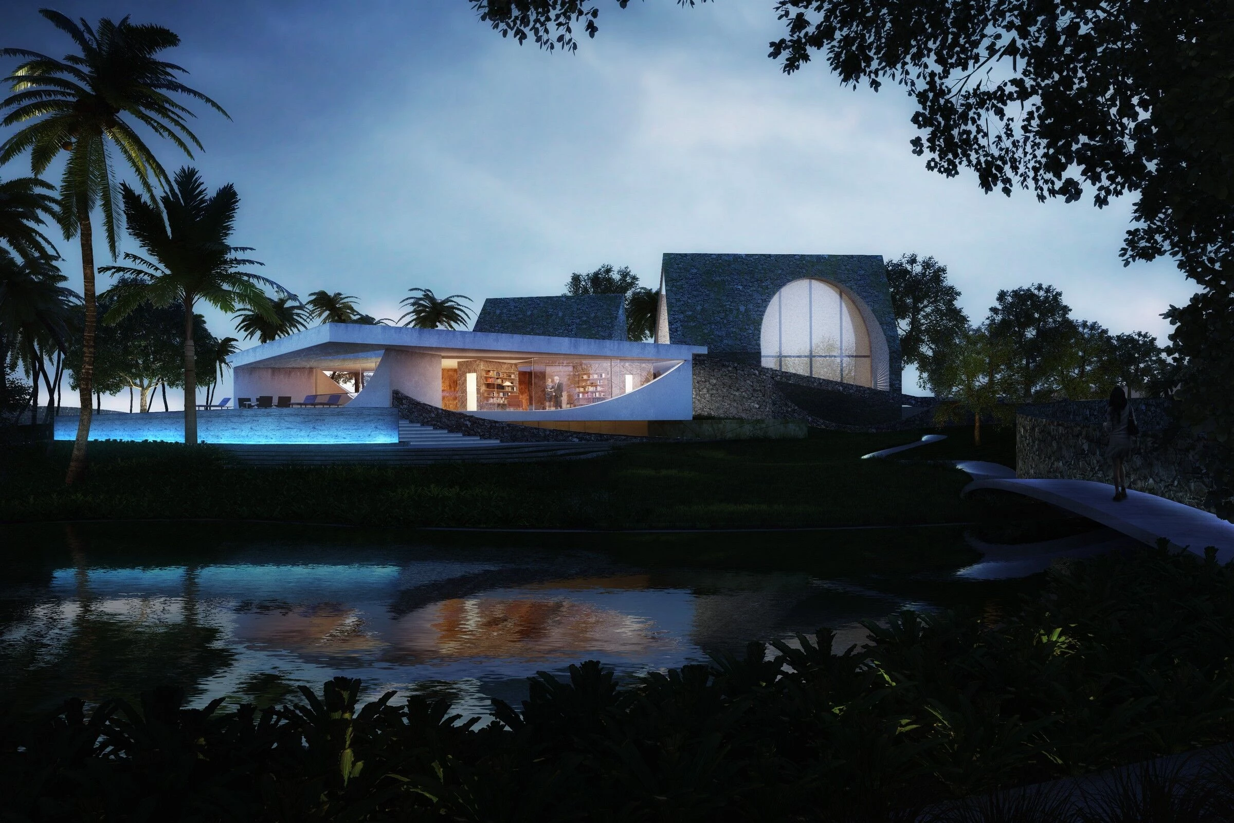 秘境别墅 · 天地之间的冥想空间丨菲律宾丨caza architects-12