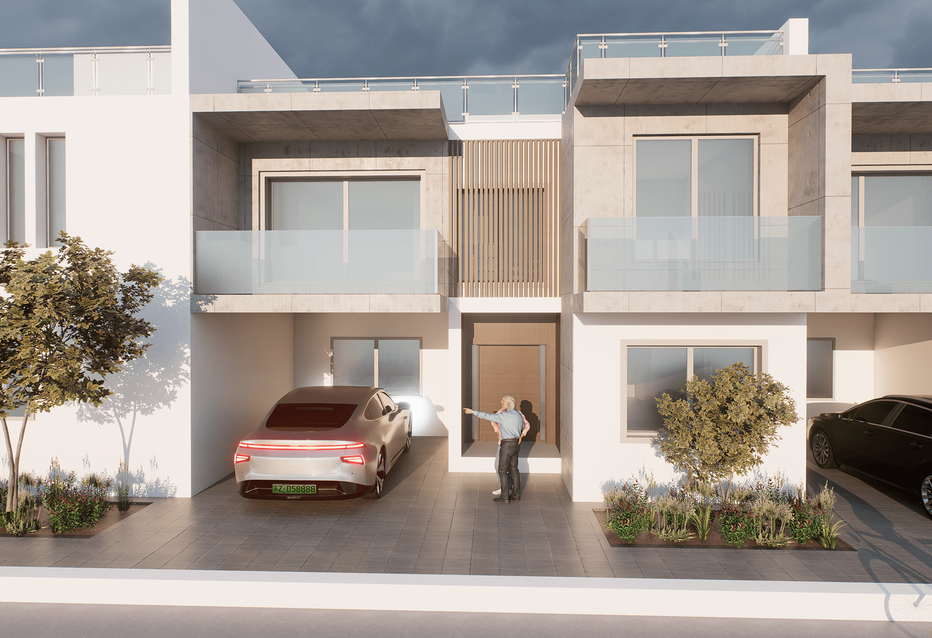 la réalisation d’un logement individuel en R+1-6