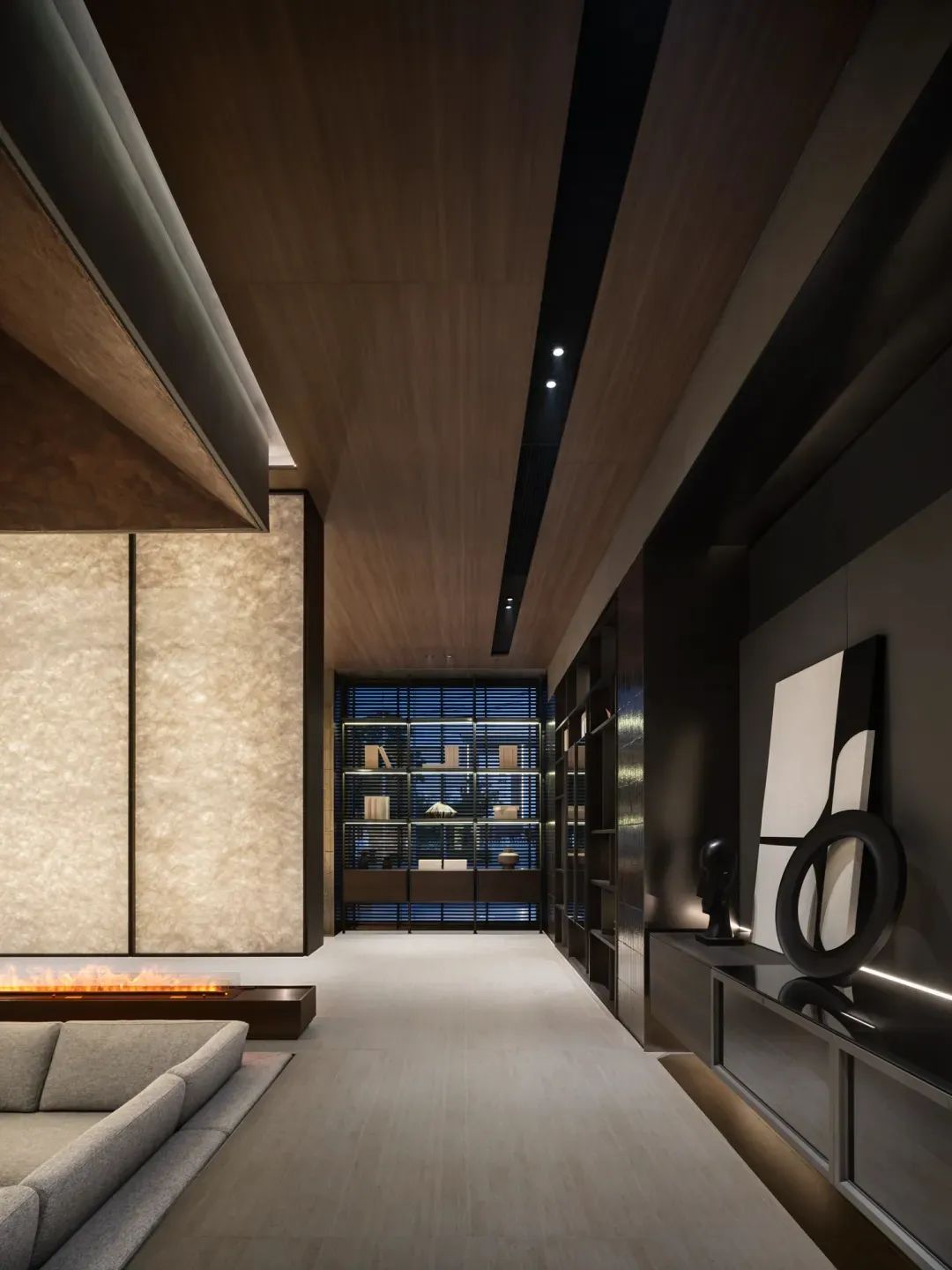 唐忠汉｜1500㎡意式极简，看花眼了！-11