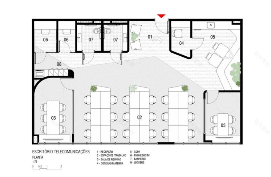 Vivo通信公司办公室丨巴西-16