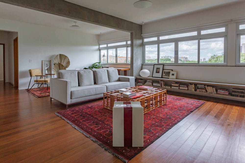 巴西维拉公寓设计 | 拆除墙壁打造开阔视野-17